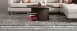 Fagmøbler Linea sofabord tilbud