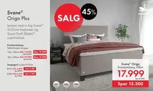 Sengegavl London H115cm