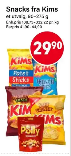 Nærbutikken Snacks fra Kims tilbud