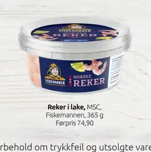 Reker i lake
