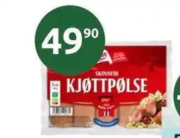 Joker SKINNFRI KJØTTPØLSE tilbud