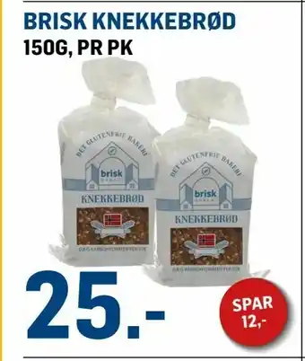 Price Lagerbutikk Brisk knekkebrød tilbud