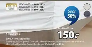 JYSK VIVIAN formsydd laken tilbud