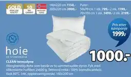 JYSK CLEAN termodyne tilbud