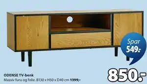 ODENSE TV-benk