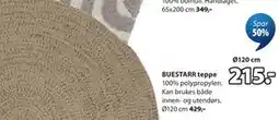 JYSK BUESTARR teppe tilbud