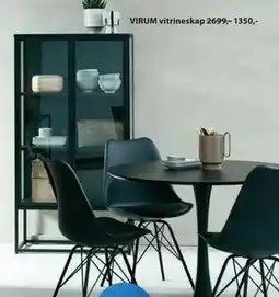 JYSK VIRUM vitrineskap tilbud