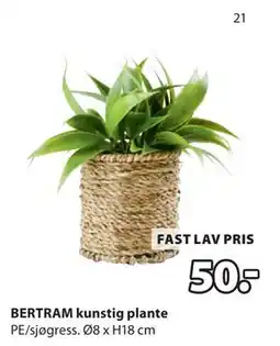JYSK BERTRAM kunstig plante tilbud