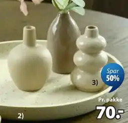 JYSK AMUNDSEN vase tilbud