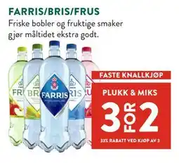 Jacobs FARRIS/BRIS/FRUS tilbud