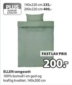 JYSK ELLEN sengesett tilbud