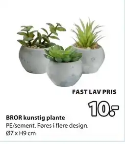 JYSK BROR kunstig plante tilbud