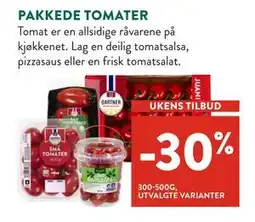 Jacobs PAKKEDE TOMATER tilbud