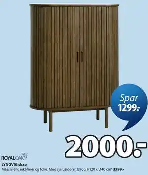 LYNGVIG skap
