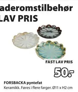 JYSK FORSBACKA pyntefat tilbud