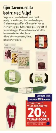 Jacobs STORT UTVALG VILJE-PRODUKTER tilbud
