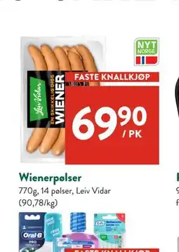 Jacobs Wienerpølser tilbud