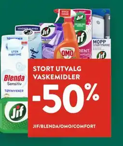 Jacobs STORT UTVALG VASKEMIDLER tilbud
