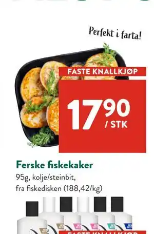 Jacobs Ferske fiskekaker tilbud