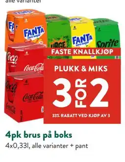 Jacobs 4pk brus på boks tilbud