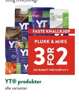 Jacobs YT produkter tilbud