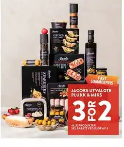 Jacobs JACOBS UTVALGTE PLUKK & MIKS tilbud