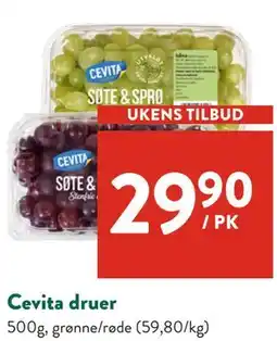 Jacobs Cevita druer tilbud