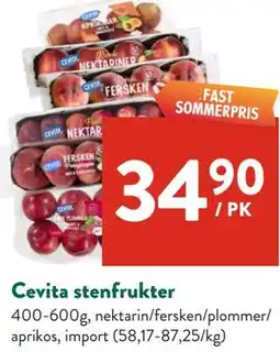 Jacobs Cevita stenfrukter tilbud