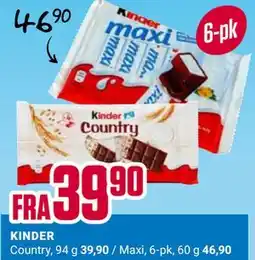 Europris KINDER tilbud