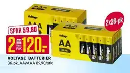 Europris VOLTAGE BATTERIER tilbud