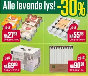 Alle levende lys!
