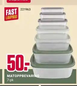 Europris MATOPPBEVARING tilbud
