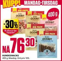 Europris HUNDESNACKS tilbud