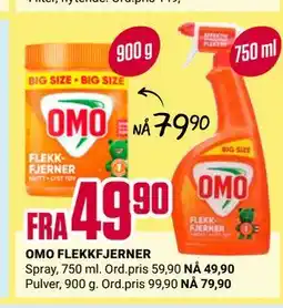 Europris OMO FLEKKFJERNER tilbud