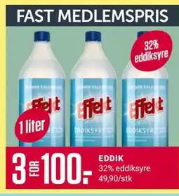 Europris EDDIK, Medlemspris tilbud