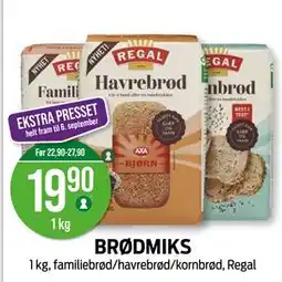 Kiwi BRØDMIKS tilbud