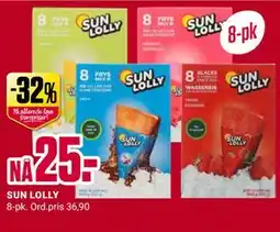Europris SUN LOLLY tilbud