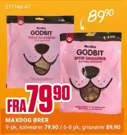 Europris MAXDOG ØRER tilbud
