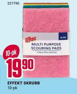 Europris EFFEKT SKRUBB tilbud
