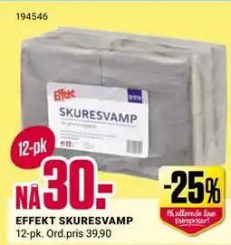 Europris EFFEKT SKURESVAMP tilbud