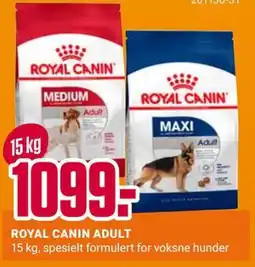 Europris ROYAL CANIN ADULT tilbud