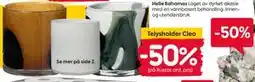 Rusta Telysholder Cleo tilbud