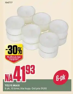 Europris TELYS MAXI tilbud