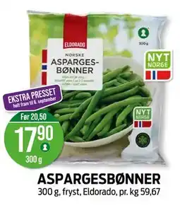 Kiwi ASPARGESBØNNER tilbud