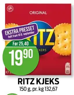 Kiwi RITZ KJEKS tilbud