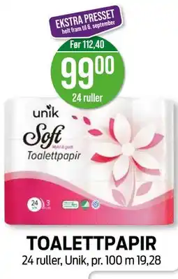 Kiwi TOALETTPAPIR tilbud