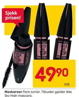 Rusta Maskaraer tilbud