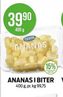 Kiwi ANANAS I BITER tilbud