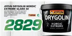 Coop Byggmix JOTUN DRYGOLIN NORDIC EXTREME GLANS 50 tilbud