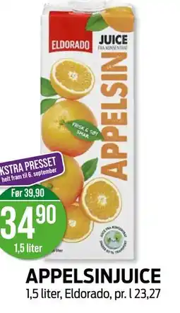 Kiwi APPELSINJUICE tilbud